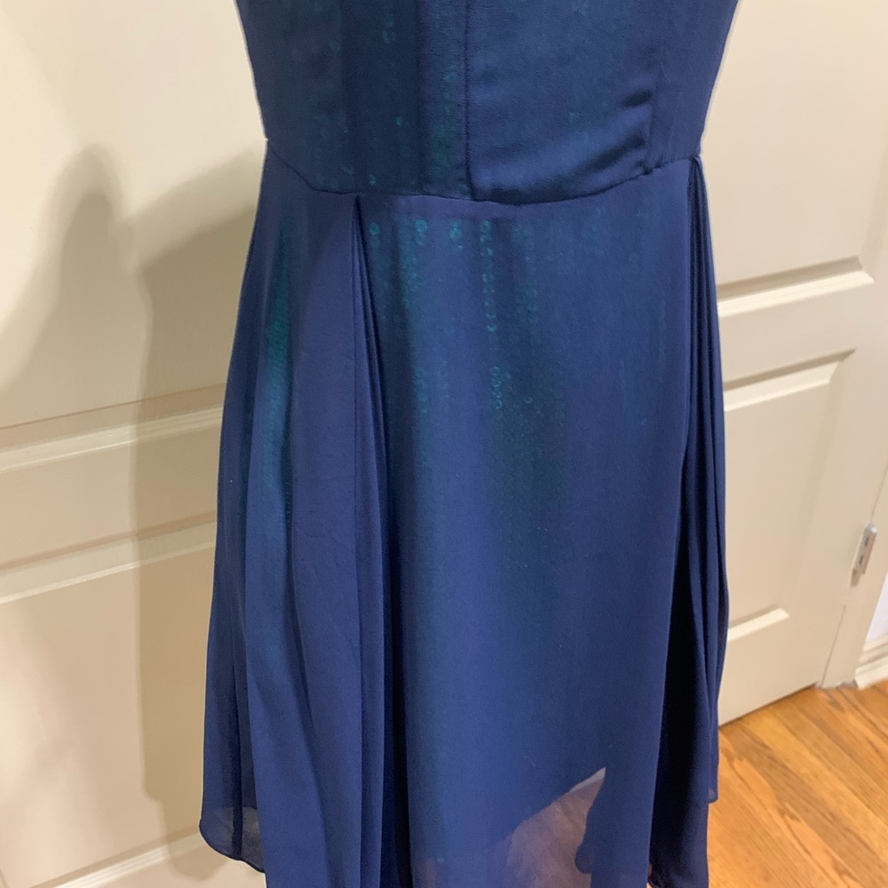 REISS Women's Sequin Cap Sleeve Dress, 6 - Picture 8 of 10